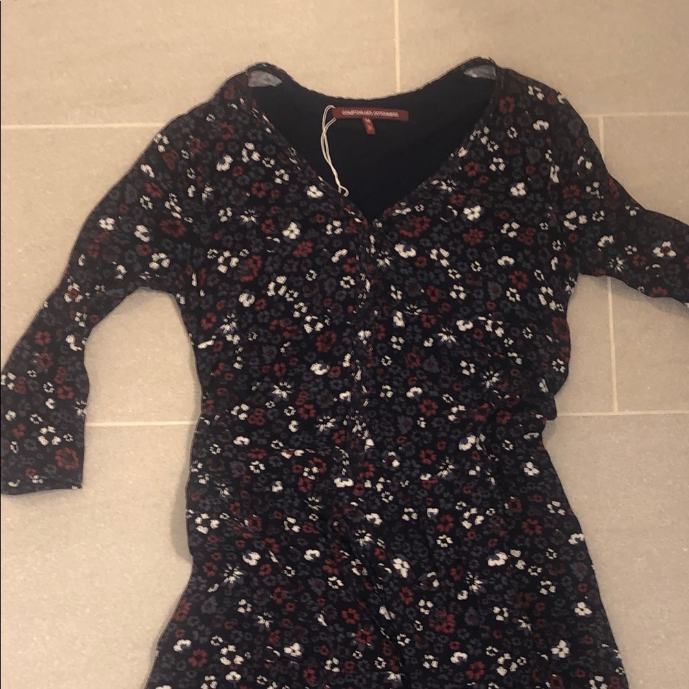 Dark Floral Comptoir des Cotonniers Dress
